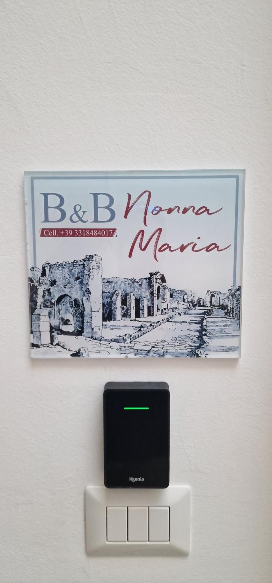 B&B Nonna Maria Pompei Bagian luar foto
